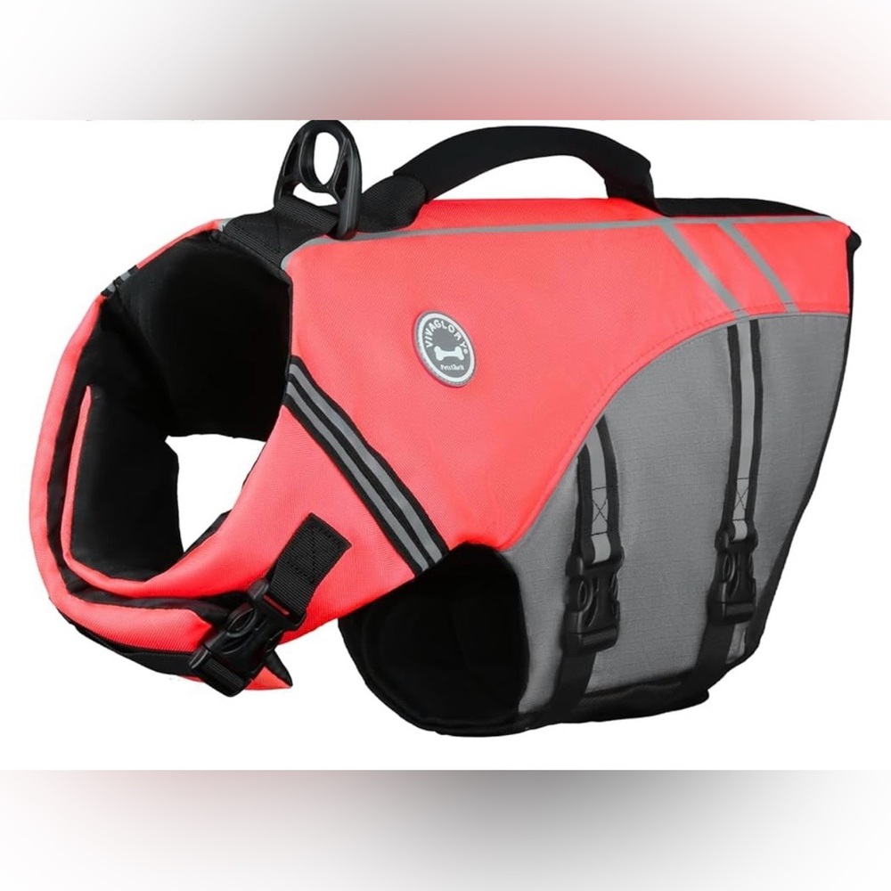 NEW/SEALED VIVAGLORY Sports Style Dog Life Jacket - Small